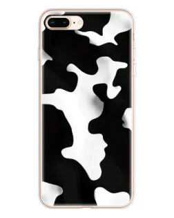 Чохол для iPhone 8 Plus з картинкою «Чорно-біла пляма» Чохол для iPhone 8 Plus з картинкою «Чорно-біла пляма»
