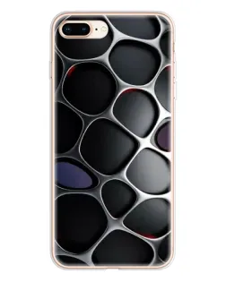 Чохол для iPhone 8 Plus з картинкою «Об'ємна темна решітка» Чохол для iPhone 8 Plus з картинкою «Об'ємна темна решітка»