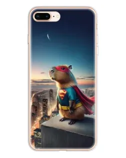 Чохол для iPhone 8 Plus з картинкою «Капі-мен супергерой»