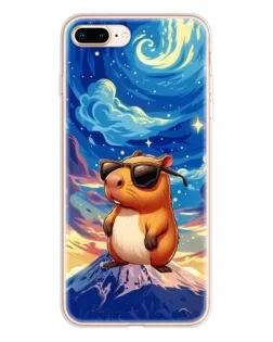 Чохол для iPhone 8 Plus з картинкою «Капібара Ван Гога»