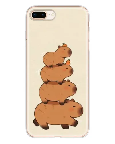 Чохол для iPhone 8 Plus з картинкою «Вежа з капібар»
