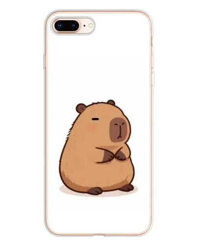 Чохол для iPhone 8 Plus з картинкою «Товстенька капібара»