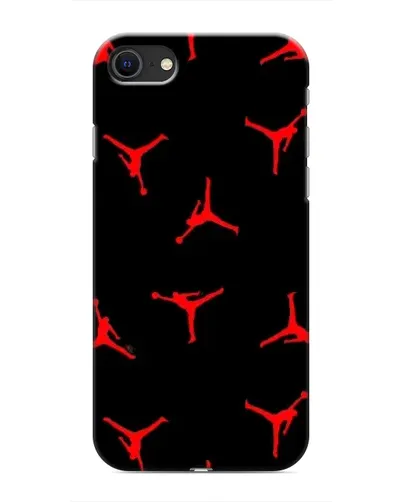 Чехол для iPhone SE (2020) с картинкой «Jordan Red Pattern» Чехол для iPhone SE (2020) с картинкой «Jordan Red Pattern»