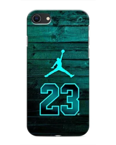 Чехол для iPhone SE (2020) с картинкой «Jordan Cyan 23» Чехол для iPhone SE (2020) с картинкой «Jordan Cyan 23»