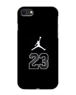 Чехол для iPhone SE (2020) с картинкой «Jordan Flight 23»