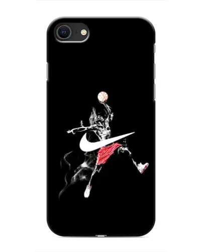 Чехол для iPhone SE (2020) с картинкой «Jordan Jumpman» Чехол для iPhone SE (2020) с картинкой «Jordan Jumpman»