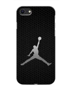 Чехол для iPhone SE (2020) с картинкой «Jordan Dark Carbon»