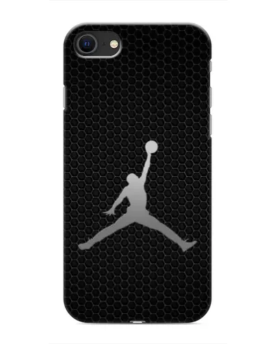 Чехол для iPhone SE (2020) с картинкой «Jordan Dark Carbon» Чехол для iPhone SE (2020) с картинкой «Jordan Dark Carbon»