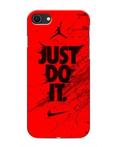 Чехол для iPhone SE (2020) с картинкой «Nike Just Do It» Чехол для iPhone SE (2020) с картинкой «Nike Just Do It»