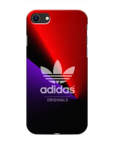 Чехол для iPhone SE (2020) с картинкой «Adidas Red Neon» Чехол для iPhone SE (2020) с картинкой «Adidas Red Neon»