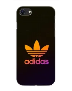 Чехол для iPhone SE (2020) с картинкой «Градиент Adidas»