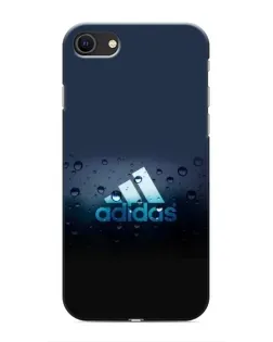 Чехол для iPhone SE (2020) с картинкой «Adidas Water Drops»