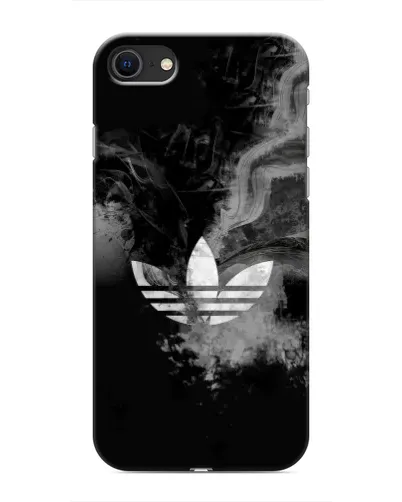 Чехол для iPhone SE (2020) с картинкой «Абстрактный дым Adidas» Чехол для iPhone SE (2020) с картинкой «Абстрактный дым Adidas»