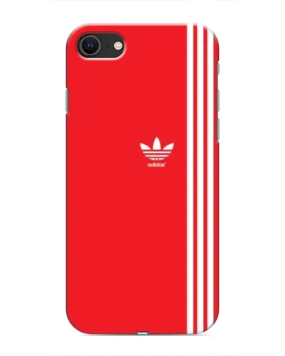 Чехол для iPhone SE (2020) с картинкой «Красный минимализм Adidas» Чехол для iPhone SE (2020) с картинкой «Красный минимализм Adidas»