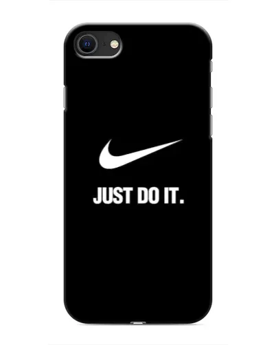 Чехол для iPhone SE (2020) с картинкой «Классический принт Nike» Чехол для iPhone SE (2020) с картинкой «Классический принт Nike»
