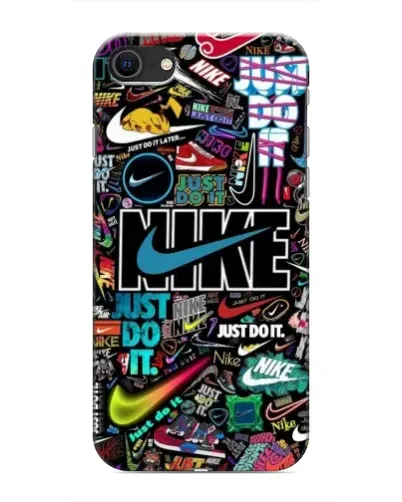 Чохол для iPhone SE (2020) з картинкою «Яскравий колаж Nike» Чохол для iPhone SE (2020) з картинкою «Яскравий колаж Nike»