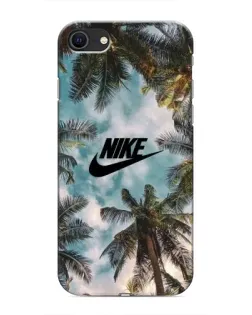Чохол для iPhone SE (2020) з картинкою «Тропічний принт Nike»