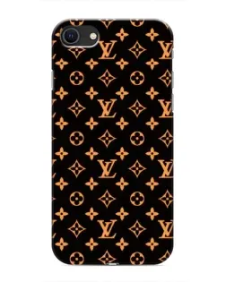 Чохол для iPhone SE (2020) з картинкою «Золота монограма LV»