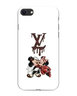 Чохол для iPhone SE (2020) з картинкою «LV та Міккі Маус»
