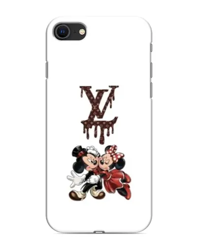 Чохол для iPhone SE (2020) з картинкою «LV та Міккі Маус»