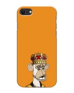 Чехол для iPhone SE (2020) с картинкой «Золотая обезьяна Bored Ape» Чехол для iPhone SE (2020) с картинкой «Золотая обезьяна Bored Ape»