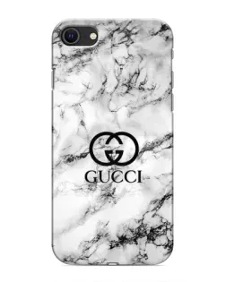 Чохол для iPhone SE (2020) з картинкою «Gucci — мармуровий шик»
