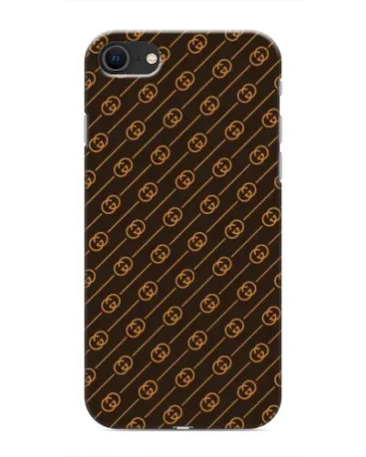 Чохол для iPhone SE (2020) з картинкою «Gucci — золоті діагоналі»