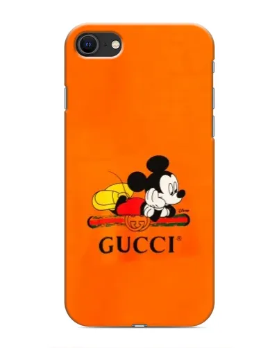 Чохол для iPhone SE (2020) з картинкою «Міккі Маус Gucci — помаранч» Чохол для iPhone SE (2020) з картинкою «Міккі Маус Gucci — помаранч»