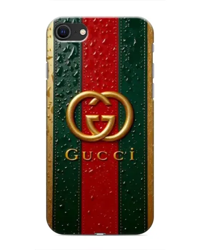 Чохол для iPhone SE (2020) з картинкою «Gucci — фірмова смуга та золото» Чохол для iPhone SE (2020) з картинкою «Gucci — фірмова смуга та золото»