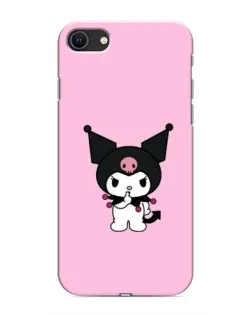 Чехол для iPhone SE (2020) с картинкой «Kuromi — розовая нежность» Чехол для iPhone SE (2020) с картинкой «Kuromi — розовая нежность»
