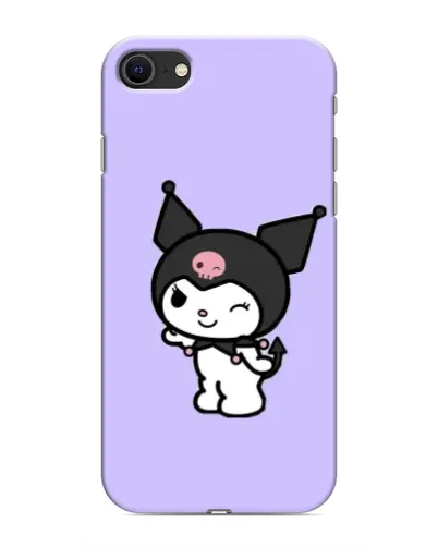 Чехол для iPhone SE (2020) с картинкой «Классическая Kuromi» Чехол для iPhone SE (2020) с картинкой «Классическая Kuromi»