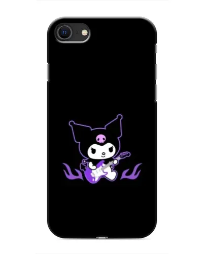 Чехол для iPhone SE (2020) с картинкой «Электрическая Kuromi» Чехол для iPhone SE (2020) с картинкой «Электрическая Kuromi»