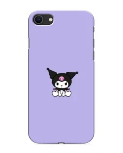 Чехол для iPhone SE (2020) с картинкой «Kuromi — фиолетовый минимализм» Чехол для iPhone SE (2020) с картинкой «Kuromi — фиолетовый минимализм»