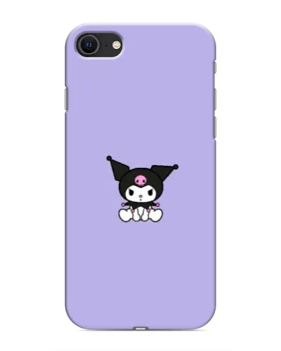 Чехол для iPhone SE (2020) с картинкой «Kuromi — фиолетовый минимализм» Чехол для iPhone SE (2020) с картинкой «Kuromi — фиолетовый минимализм»