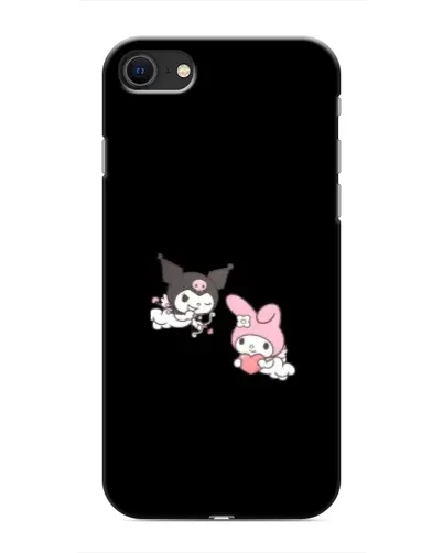 Чехол для iPhone SE (2020) с картинкой «My Melody и Kuromi» Чехол для iPhone SE (2020) с картинкой «My Melody и Kuromi»