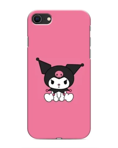 Чехол для iPhone SE (2020) с картинкой «Хмурая Kuromi» Чехол для iPhone SE (2020) с картинкой «Хмурая Kuromi»