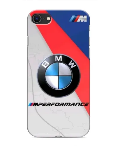 Чехол для iPhone SE (2020) с картинкой «BMW Performance стиль»