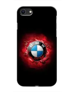 Чохол для iPhone SE (2020) з картинкою «Логотип BMW — спалах»