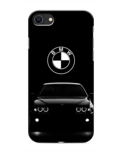 Чехол для iPhone SE (2020) с картинкой «BMW — взгляд из темноты»