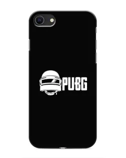 Чехол для iPhone SE (2020) с картинкой «PUBG — классический лого»