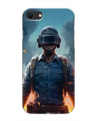 Чехол для iPhone SE (2020) с картинкой «PUBG — реалистичный герой» Чехол для iPhone SE (2020) с картинкой «PUBG — реалистичный герой»