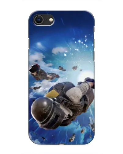 Чехол для iPhone SE (2020) с картинкой «Десант PUBG — прыжок» Чехол для iPhone SE (2020) с картинкой «Десант PUBG — прыжок»