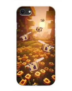 Чехол для iPhone SE (2020) с картинкой «Поле подсолнухов»