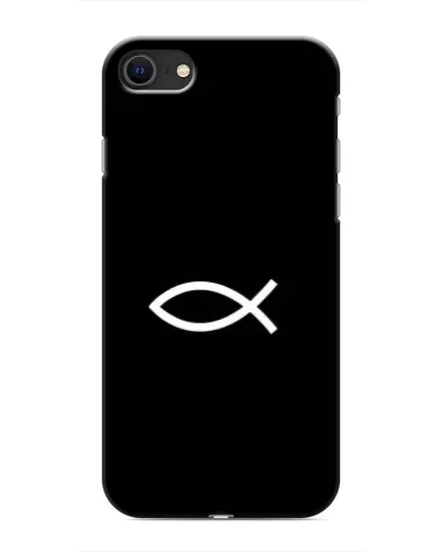 Чехол для iPhone SE (2020) с картинкой «Символ рыбы Jesus» Чехол для iPhone SE (2020) с картинкой «Символ рыбы Jesus»
