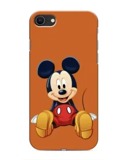 Чехол для iPhone SE (2020) с картинкой «Микки отдыхает»