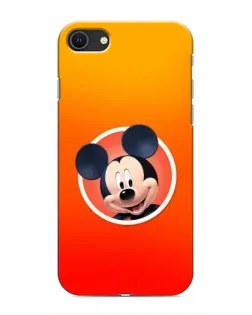 Чехол для iPhone SE (2020) с картинкой «Mickey в круге»