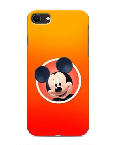 Чехол для iPhone SE (2020) с картинкой «Mickey в круге»