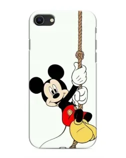 Чехол для iPhone SE (2020) с картинкой «Mickey на канате» Чехол для iPhone SE (2020) с картинкой «Mickey на канате»