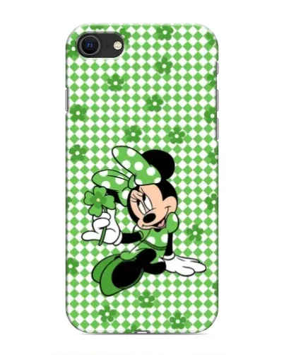 Чехол для iPhone SE (2020) с картинкой «Mickey в клетку»