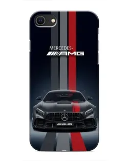 Чехол для iPhone SE (2020) с картинкой «Mercedes — белый карбон» Чехол для iPhone SE (2020) с картинкой «Mercedes — белый карбон»